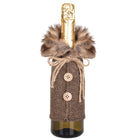 Wijnfles Trui | Cadeauverpakking Wijnfles | Bruin