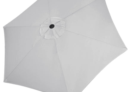 Parasol | Parasols | Kantelbaar | Met Ventilatie | Zilver | 250 cm