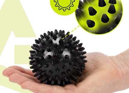 Massage Bal | Triggerpoint Bal | Massage | Massage Accessoires | Zwart | 7.5 cm