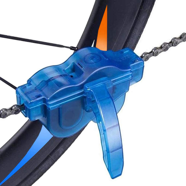 Kettingreiniger - Fietsketting - Gereedschap Set - Kunststof - Blauw