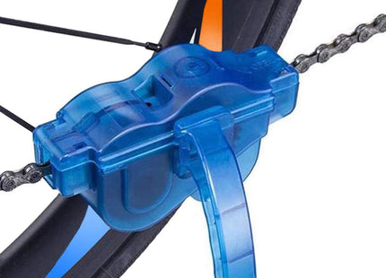 Kettingreiniger - Fietsketting - Gereedschap Set - Kunststof - Blauw