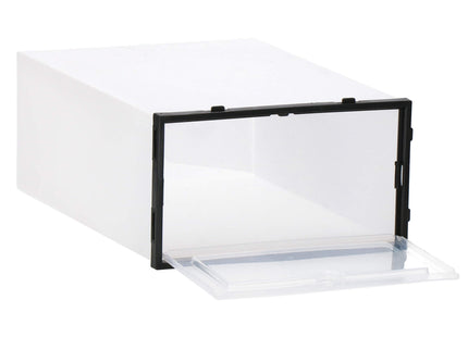 Schoenenbox | Sneakerbox | Kunststof | Transparant | 1 Stuk | 33.5 x 23.5 x 13.5 cm