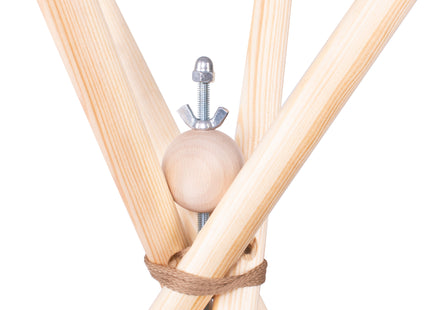 Tipi Tent Stabilisator - Speeltent Stabilisatiesysteem - Hout - ø 40 mm