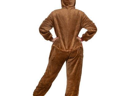 Onesie | Rendier | Maat M | Bruin