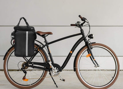 Fietstas - Bagagedrager - Polyester - Polyurethaan - 8 L - Zwart