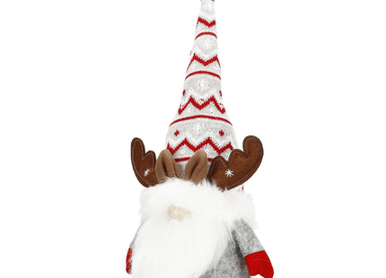 Kerstkabouter - Kerstrendier - Kerstversiering - Stof - 50 cm