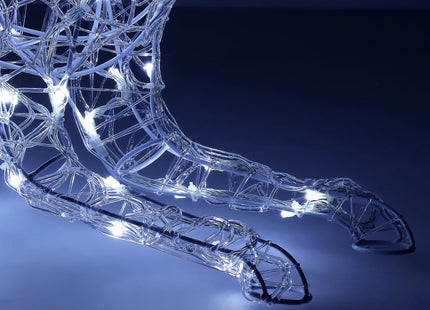 Rendier | 130 LED Lampjes | Koel Wit