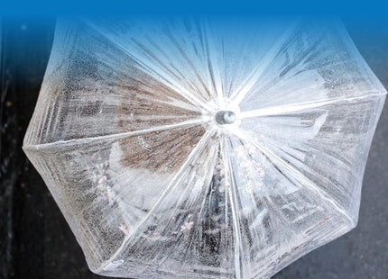 Transparante Paraplu - 2 Stuks - Doorzichtig - Voor Volwassenen - Ø 94 cm