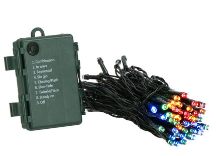 Kerstverlichting | 5,5 m | Batterij | 50 LED | Multicolor