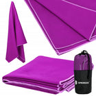 Strandlaken | Badlaken | Strandhanddoek | Microvezel | 150 x 75 cm | Paars