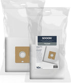 SQOON® Stofzuigerzakken  Geschikt voor Uni-Bag Plus Small - 10 Stuks - Vervangt 9001669796 / D00013 / DDE050 / 2681045112