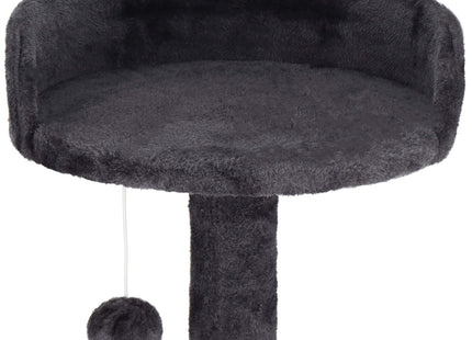 Krabpaal - 5 Etages - Voor Katten - Toren - Meubelbescherming - 49 x 34 x 87 cm - Grafiet