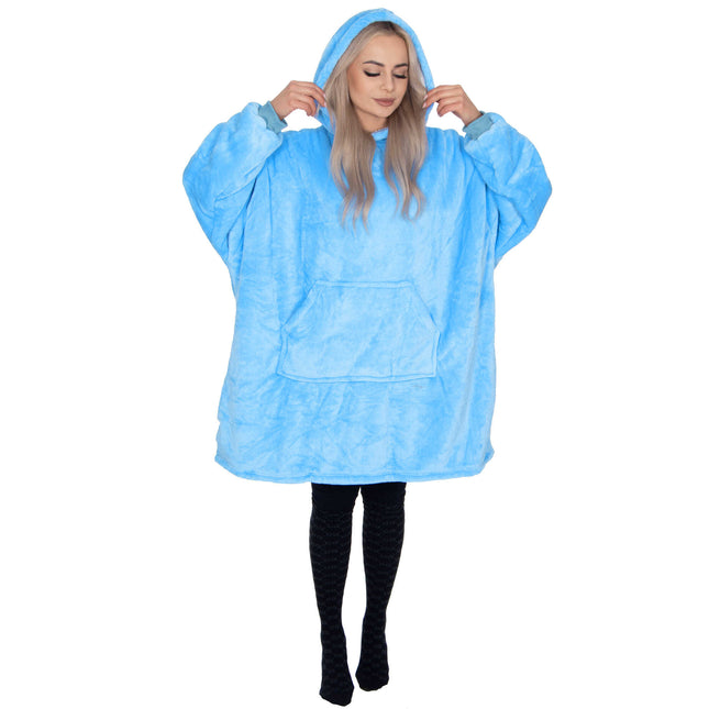 Oversized Fleece Deken/Trui - Oversized Deken - Oversized Trui - Hoodie - Capuchon