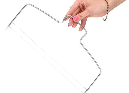 Taartsnijder | Taartzaag | Taartverdeler | 32 cm | Zilver