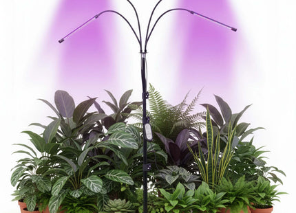 Kweeklamp - Led Voor Planten - Groeilamp - Grow Light - Bloeilamp - Plantenverlichting - 4 Panelen - Met TImer - 80 Led - USB
