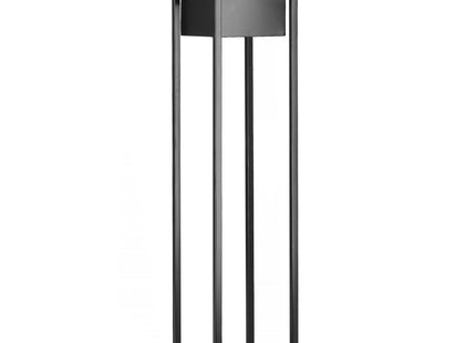 Staande Plantenbak | Plantenbakken | Bloempothouder | Metaal Zwart | 100 cm
