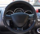Carpassion Stuurhoes - Steering Cover - Leer - Ø 35-37 CM