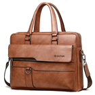Baltan Leren Aktetas - Laptoptas - Tot 16 inch - Bruin - 10L - 38 X 29 X 10 CM