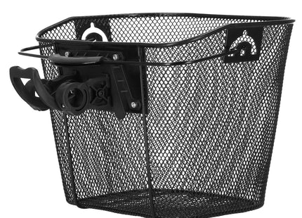 Fietsmand - Kliksysteem - Metaal - Zwart - 6 Kg