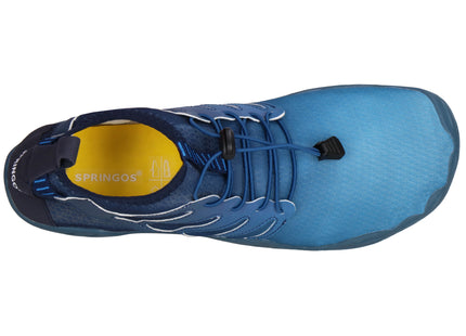 Waterschoenen - AQUA Shoes - Sneldrogend - Rubber - Unisex - Blauw/Zwart - Maat 45