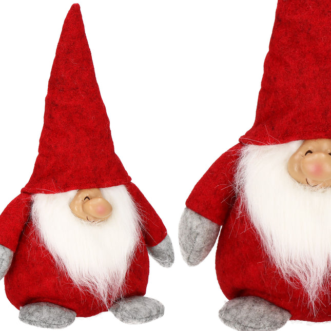 Kerstkabouter - Kerstdwerg - Kerstversiering - 42 cm