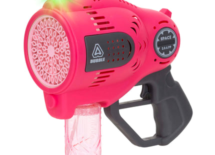 Bellenblaasmachine - Bellenblaas Pistool - Bellenblazer - Bubble gun Volledig Elektrische Bubbel Gun met Reservoir - Roze -Led Verlichting