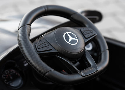 Elektrische Mercedes AMG GTR-S - Elektrische Auto - 12 V Accu - AUX - Aangedreven - Afstandsbediening - Kunststof - Metaal - Zwart - Rood