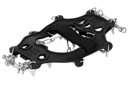Sneeuwgripzolen - Sneeuwijzers - Spikes voor Schoenen - Anti-Glij Ijzers - Anti Slip - Zilver - Zwart - 36 - 40