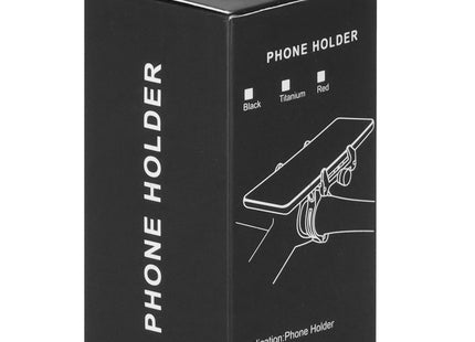 Fiets Telefoonhouder - Verstelbaar - Stevig - Zwart