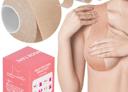 Boob Tape - Borst Tape - Nipple Covers - Plak BH - Fashion Tape - 5 Meter