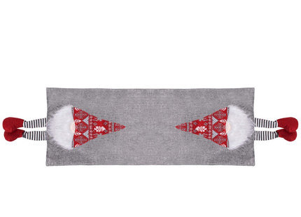 Tafelloper Kerst | 180 x 33 cm | Grijs