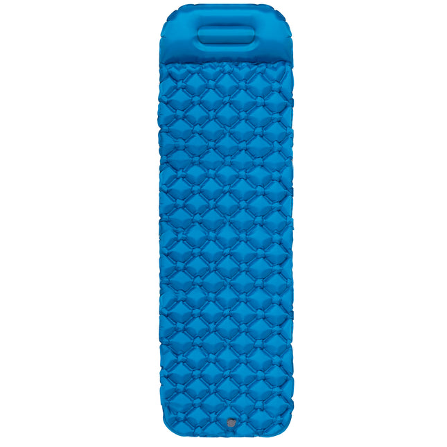 Slaapmat | Zelfopblazend | Inclusief Hoes | Blauw | 190x58x4 Cm