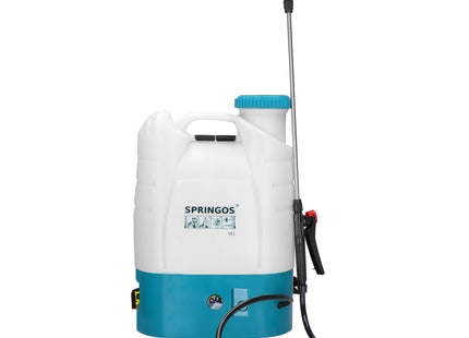 Drukspuit - Elektrische - Accu - Onkruidbestrijding - Regelbare Sproeikop  - 16 Liter