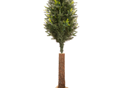 Kunstkerstboom Op Stam | Dennenhout | 220 cm | Zonder Verlichting