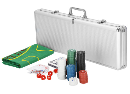 Pokerset - 500 Chips - Inclusief Koffer - Poker