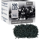 Kerstverlichting | 27,5 m | 500 LED | Koud Wit | 8 Lichtfuncties