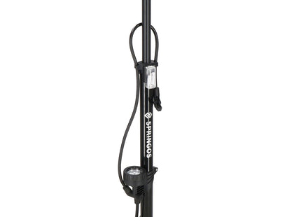 Fietspomp | Fietspomp Met Drukmeter | Zwart