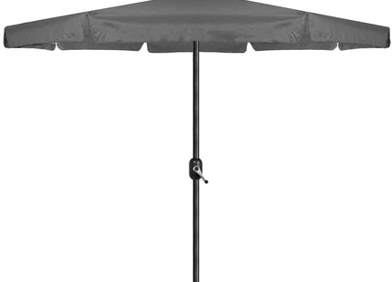 Parasol | Parasols | Kantelbaar | Met Ventilatie | Donkergrijs | 410 cm
