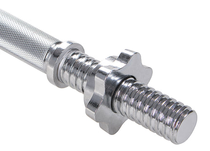 Korte Halterstang | Barbell | Chroomstaal | 36 cm | 1.66KG