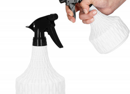 Plantenspuit | Plantensproeier | Scandinavische Stijl | Kunststof | 550 ml | Zwart/Wit