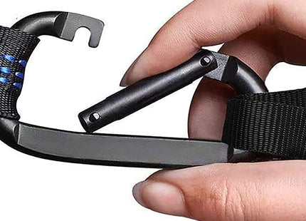 Hangmat - Klamboe - 2 - Persoons - Camping - 250 KG - Rood/ Zwart