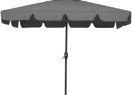 Parasol | Parasols | Kantelbaar | Met Ventilatie | Donkergrijs | 200 X 130 cm