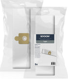 SQOON® Stofzuigerzakken 5x Geschikt voor Taski GO / Blue Vac 11 / DiBO Piccolo