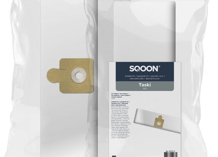 SQOON® Stofzuigerzakken 5x Geschikt voor Taski GO / Blue Vac 11 / DiBO Piccolo