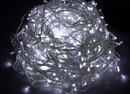 IJspegel Verlichting | 8 m + 2.5 m Snoer | 200 LED | Koel Wit | Koppelbaar
