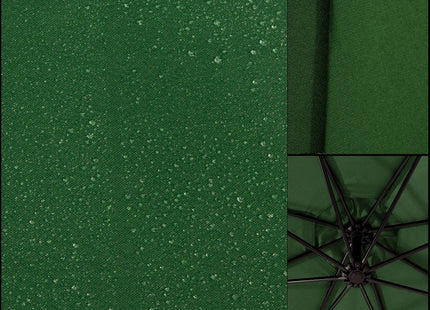 Parasol | Parasols | Kantelbaar | Met ventilatie | Groen | Ø 400 CM