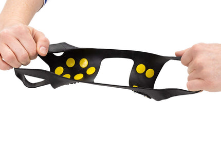 Sneeuwgripzolen Voor Wandelschoenen - Spikes voor Schoenen - Anti Slip - Zwart - 35-38