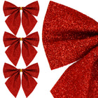 Kerstversiering | Kerstdecoratie Voor Binnen | Kersthanger | Kerststrik | 3 Stuks