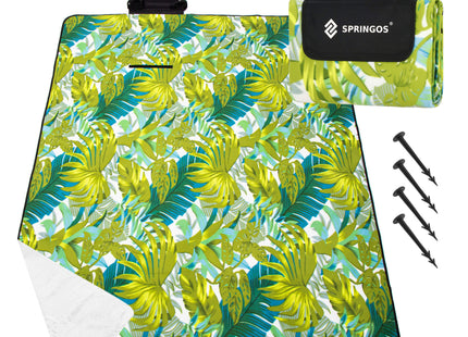 Picknickkleed | Picknickdeken | Buitenkleed | Picknick | 200 x 200 cm | Groen