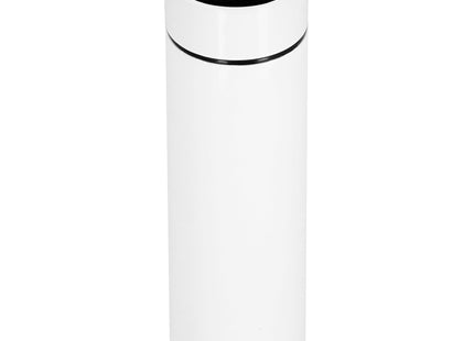 Thermosfles - Thermoskan - LCD- Display - 500 ML - RVS - Wit
